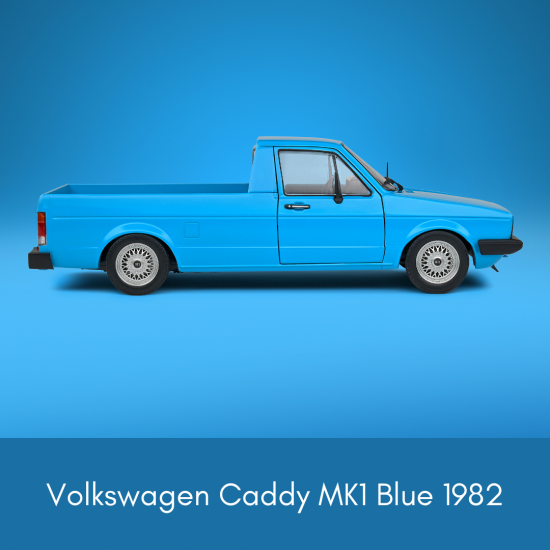 Vw Caddy Mk1 Blue 118 Solido S1803509 Maminiaturefr