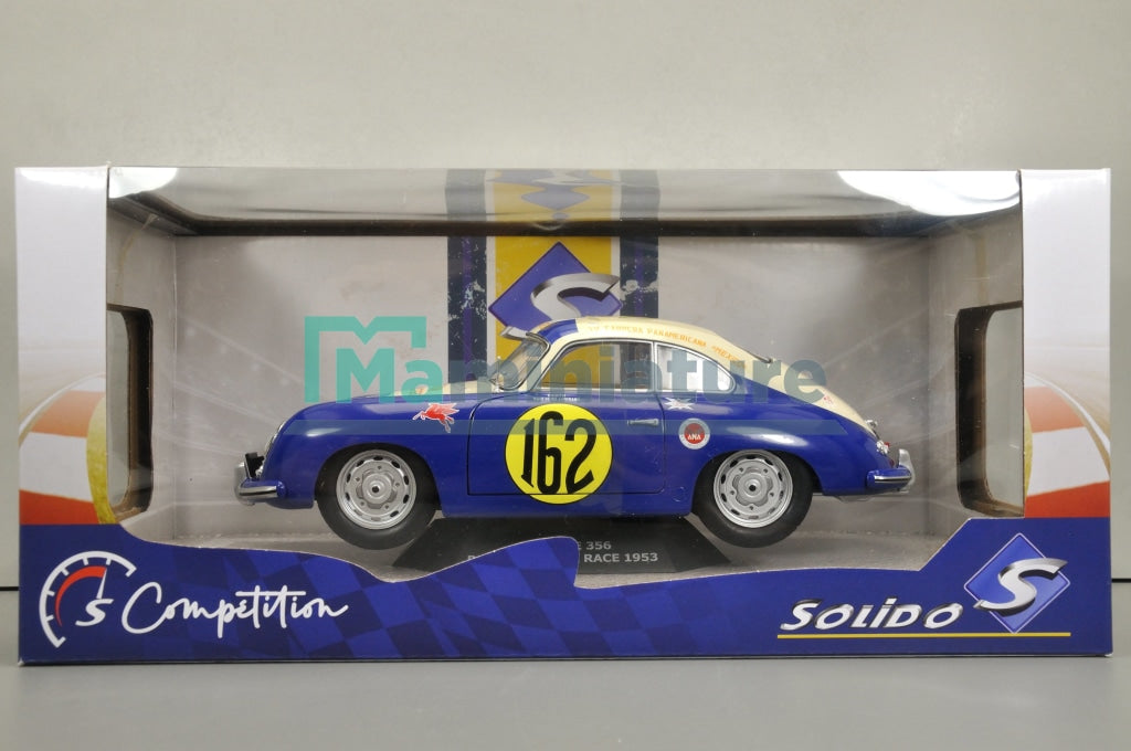 Porsche 356 Pre-A Panamericana 1953 Blue 1/18 SOLIDO S1802803