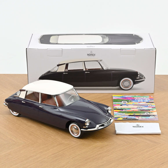 [ Pré-commande ] Citroën DS 19 1955 Aubergine & Champagne 1/12 NOREV 121579