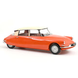 Citroën DS 19 1955 Orange Capucine & Crème 1/12 NOREV 121580