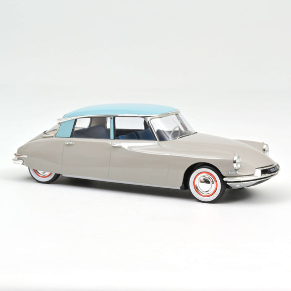 Citroën DS 19 1959 Grey Rosé & Aubergine 1/12 NOREV 121570