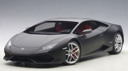 Lamborghini Huracan LP610-4 2014 Matt Black 1/12 AUTOART 12096