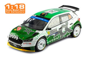 Skoda Fabia Rally2 #24 Rallye Monte Carlo 2023 1/18 IXO 18RMC155B.22