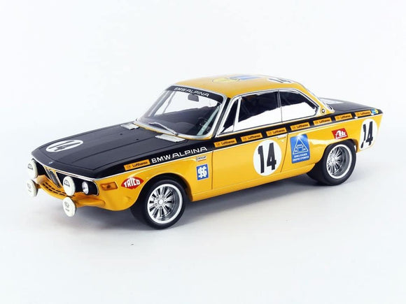 BMW 2800 CS #14 Winner 24h Spa 1970 1/18 MINICHAMPS 155702714