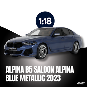 [ Pré-commande ] BMW Alpina B5 Saloon Alpina Blue 2023 1/18 GT SPIRIT GT487