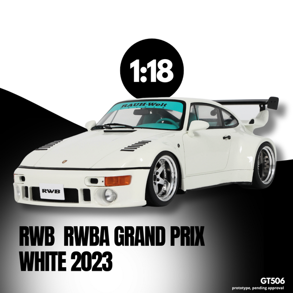 [ Pré-commande ] Porsche RWB Grand Prix White 2023 1/18 GT SPIRIT GT506