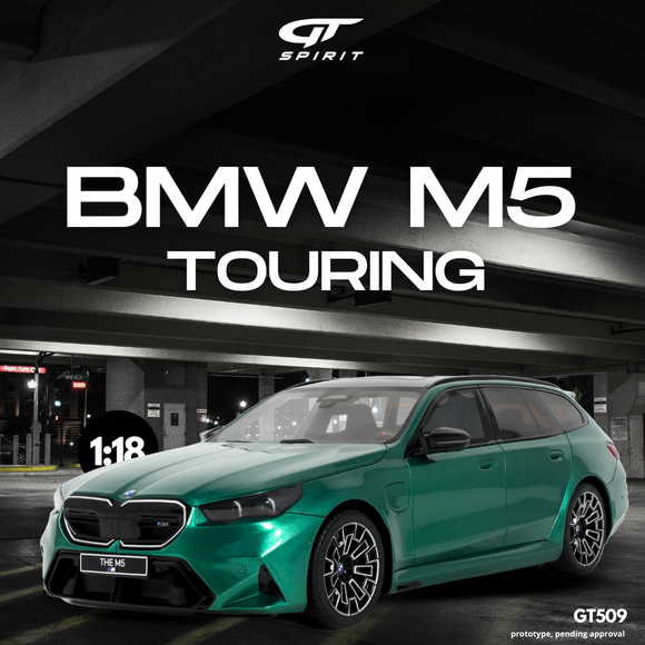 [ Pré-commande ] BMW M5 Touring Isle of Man Green 1/18 GT SPIRIT GT509