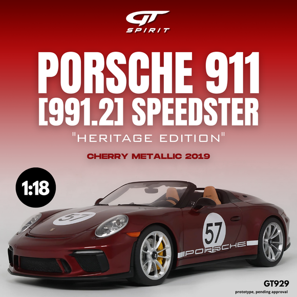 [ Pré-commande ] Porsche 911 (991.2) Speedster 