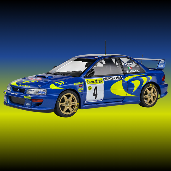 Subaru Impreza 22B #4 Rallye Monte Carlo 1997 1/18 SOLIDO S1807405