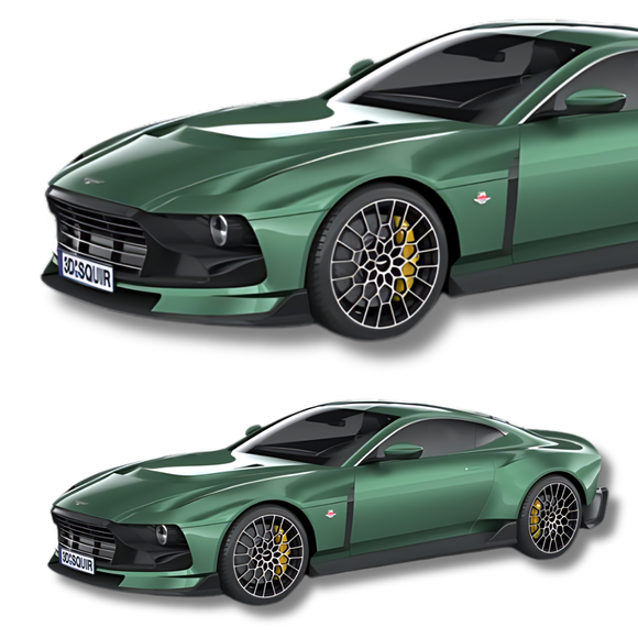 [ Pré-commande ] Aston Martin Valour Green 2024 1/18 GT SPIRIT GT480