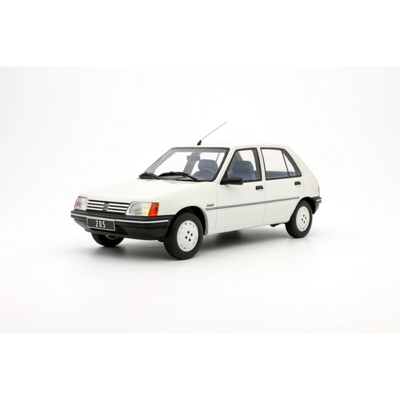 Peugeot 205 Junior Blanc Meije 1988 1/18 OTTOMOBILE OT463