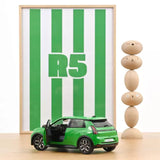 Renault 5 E-Tech 100% Electric 2024 Pop Green 1/18 NOREV 185501