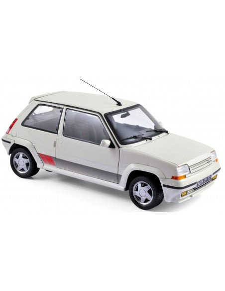 Renault 5 GT Turbo Phase 2 1989 White 1/18 NOREV 185206