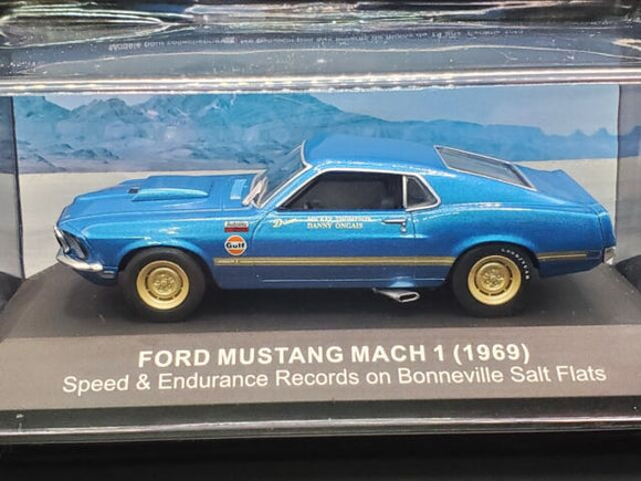 Ford Mustang Mach1 1969 Speed & Endurance Records On Bonneville 1/43 ALTAYA PRESSE