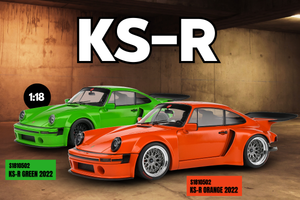 [ Pré-commande ] Porsche KS-R Orange 2022 1/18 SOLIDO S1810501