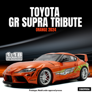 Toyota GR Supra Tribute Orange 2024 1/18 SOLIDO S1809006